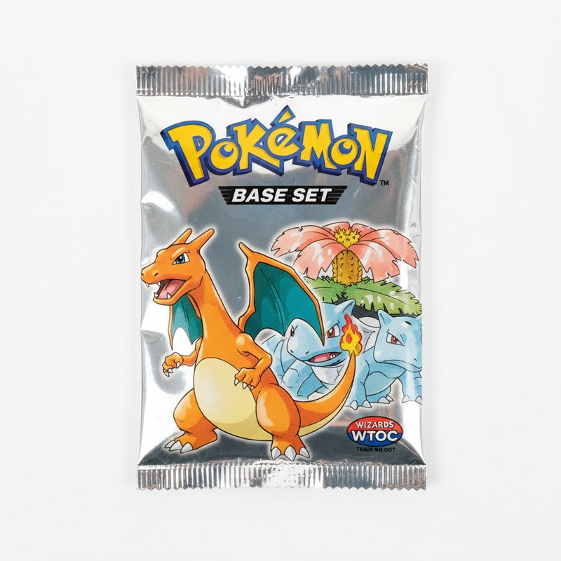Sealed Pokémon Base Set Booster Pack